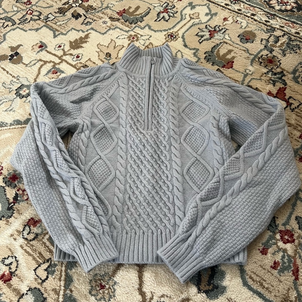 Sunday Best Half Zip Sweater